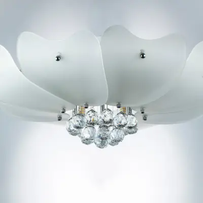 804020 Люстра LOBO 6х40W G9 стекло матовое Lightstar