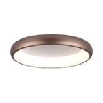 7773/56L AVRA LED SN Светильник металл/белый/кофейный LED 56Вт 3000-6000K D500 IP43 ССТ CHOCO