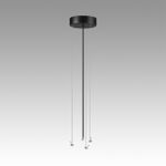 7756 (7758)/L SN 097 Подвесное крепление для светильника QUASAR LED металл/черный 1,5м QUASAR
