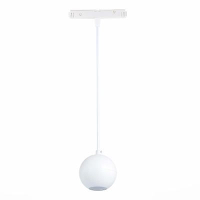 ST354.533.12 Магнитный трековый светильник подвесной белый LED 1*12W 3000K 750Lm Ra>80 36° IP20 D100xH92 48V