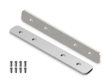 Комплект прямых соединителей для шинопровода Magnetic 48V 10mm GL2006 AL алюминий 40*40*1,5 2шт