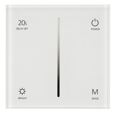 Панель SMART-P35-DIM-IN White (230V, 0-10V, Sens, 2.4G) (Arlight, IP20 Пластик, 5 лет)