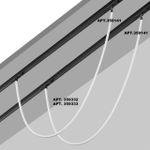 359333 KONST NT24 000 черный Светильник трековый для низковольтного шинопровода FLUM IP20 LED 14W 4000K 48V 1360Лм RAMO