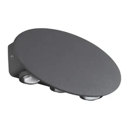 358563 STREET NT21 378 темно-серый Ландшафтный настенный светильник IP54 LED 4000K 6W 85-265V CALLE