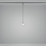 Трековый подвесной светильник Bubble Basity 4Вт 360°, TR181PL-1-4WTW-B. TM Maytoni