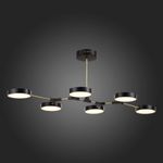 SLE6004-402-06 Светильник потолочный Черный, Латунь/Черный LED 6*10W