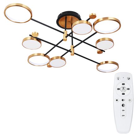 Потолочная люстра Arte Lamp HOLLY A1364PL-8PB, 1хLED