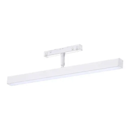 ST802.536.12 Магнитный трековый светильник Белый LED 1*12W 3000K 900Lm Ra>90 120° IP20 L405xW22,5xH92 48VV