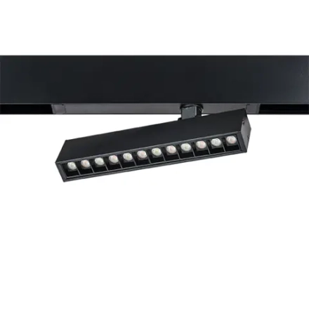 205317R Светильник д/1-фазного трека TETA LED 9W 700LM 24G ЧЕРНЫЙ PRO 3000-6000K DIM
