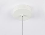 Подвесной светильник с хрусталем TR5042 WH/CL белый/прозрачный E14/1 max 40W 180*180*760