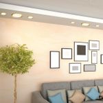 358950 SPOT NT22 270 бронза светлая Встраиваемый светодиодный светильник с переключателем цветовой температуры IP20 LED 3000К\4000К\6000К 10W 220V LAN