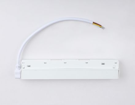 Блок питания внутренний с вводом питания для шинопровода Magnetic GL3650 WH белый IP20 100W 48V 225*45*23