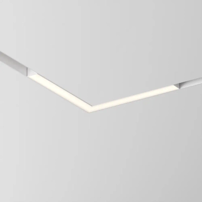 Трековый светильник Базис угловой / Basis Angle Gravity 3000K 24Вт 120°, TR078-2-24W3K-W. TM Maytoni