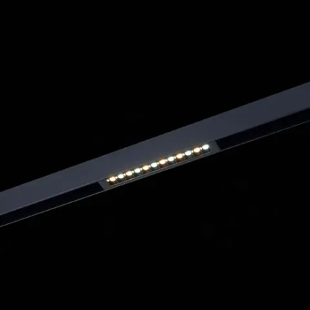 ST655.496.09 Светильник трековый Черный LED 1*9W 2700K-6000K 700Lm Ra>90 24 IP20 L220xW25xH41 220V