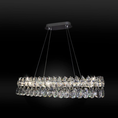 Подвесная люстра с хрусталем 90372/1 Strotskis, LED