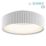 7762/56L AVRA LED SN 574 Светильник металл/белый LED 56Вт 3000/4000/6000K D450 IP43 ССТ SHARMEL