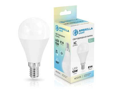 Лампа светодиодная 451314 LED P45 13W IC E14 4000K 175-265V