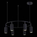 SL1213.403.06 Светильник подвесной ST-Luce Черный/Черный GU10 6*5W 4000K