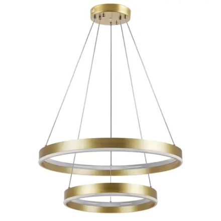 736422 Люстра ROTONDA 165W LED 7920LM 120G ЗОЛОТО 3000-6000K