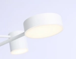 Светильник светодиодный подвесной FL51684/6 WH белый 3000K/4200K/6400K 36W D700*930 (Без ПДУ)