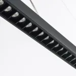 748357 Люстра SATURNO LED 36W 2800LM 25G ЧЕРНЫЙ 3000-6000K