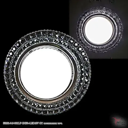 53201-9.0-001LF GX53+LED4W GY светильник точечный Reluce, GX53+LEDх1