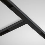 Т- образный коннектор накладной Basity, черный, TRA172CT-11B. TM Maytoni