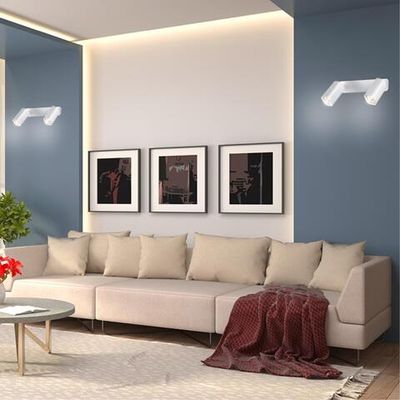 370554 OVER NT19 432 белый Накладной светильник IP20 GU10 2*50W 230V GUSTO