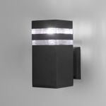 Уличный настенный светильник Arte lamp HEATHER A4413AL-1BK, 1хE27