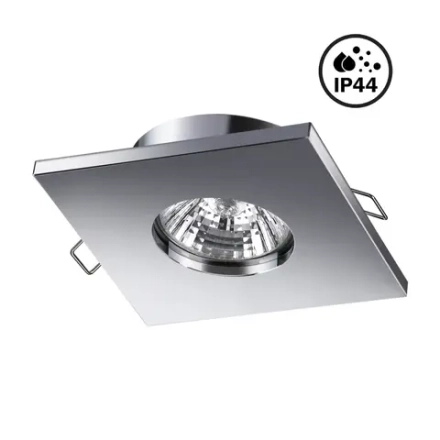 370806 SPOT NT22 598 хром Светильник встраиваемый влагозащищенный IP44 GU10 50W 220V AQUA