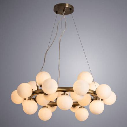 Подвесная люстра Arte Lamp BOLLA-PICCOLO A3988SP-25AB, 25хG9