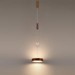 5450/32LB L-VISION ODL_EX26 коричневый/античная бронза/металл/керамика/хрусталь/акрил Подвес LED x 32W 2000К/3000K/4000K/переключ. RIVERA