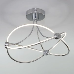 Умный потолочный светильник Eurosvet Petto 90246/6 90246/6 хром Smart, LED
