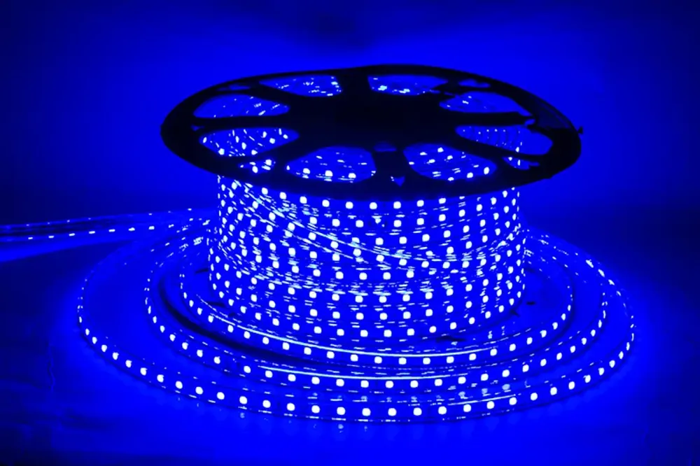 5050-60-220V BL светодиодная лента 60LED/м, 220V Sneha, LED