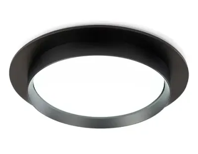 Светильник встраиваемый TU5015 BK черный IP20 GX70 D150*45