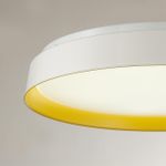 7711/DL COLOR SN 157 Светильник пластик/белый/желтый LED 48Вт 4000К D407 IP43 TUNA YELLOW