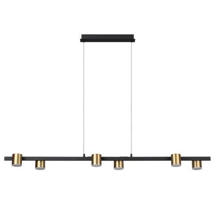 6532/40L LEDIO LN23 029 чёрный, латунь Светильник подвесной LED 40W 3000-6000K 1357Лм 220V FLINT