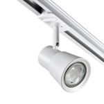 370933 PORT NT22 белый Светильник трековый однофазный двухжильный IP20 GU10 50W 220V MOLO
