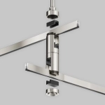 Крепление потолочное Long двойное 700мм Flarity платина, TRA159C-D1-PT. TM Maytoni