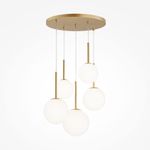 Подвесной светильник Basic form E14х5, MOD321PL-05G1. TM Maytoni