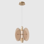 Светильник подвесной Crystal Lux AMARILLO SP12W LED BRASS 0120/212
