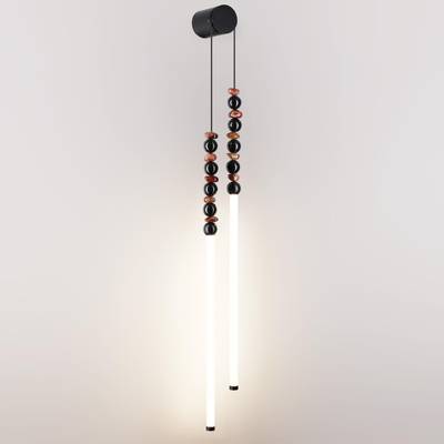 7187/16WL HIGHTECH ODL26 Настенный светильник черный/акрил/агат/металл IP20 LED 16W 3500K 220V MONELLA