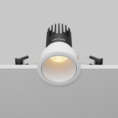 Встраиваемый светильник Dip 2700K 10Вт 50° 4 см, DL116-10W-2.7K-W. TM Maytoni