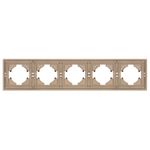 Рамка пластиковая FRM-TENDO-PL-5-GD (Arlight, -)