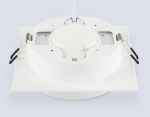 Светильник встраиваемый TU5220 WH белый IP20 GX70 D150*150*52