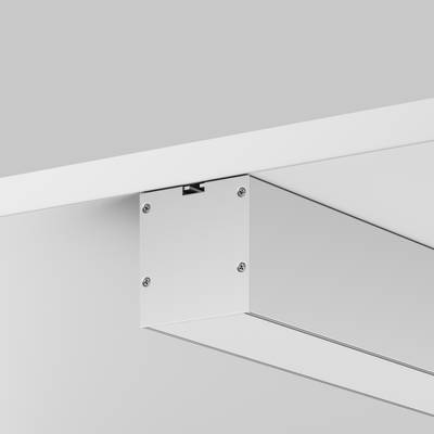 Комплект заглушек (для профиля 50×50) 2 шт., ALM-5050-S-EC 642046. TM Maytoni