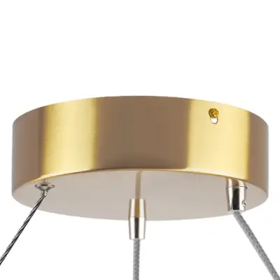 748053 Люстра SATURNO LED 75W 5800LM 70G ЗОЛОТО 3000-6000K Lightstar