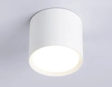 Накладной точечный светильник GX53 TN5350 WH белый GX53 D82*70