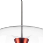 804202 Люстра CUPOLA LED 10W 500LM АЛЮМИНИЙ/КРАСНЫЙ 3000K Lightstar