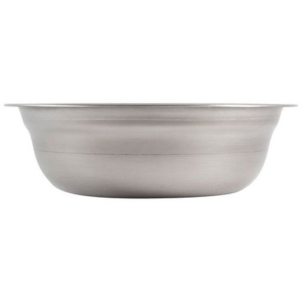 Миска Bowl-19, объем 1 л, с расширенными краями, из нерж стали, зеркальная полировка, диа 19 см (Минимальная отгрузка 50 шт)